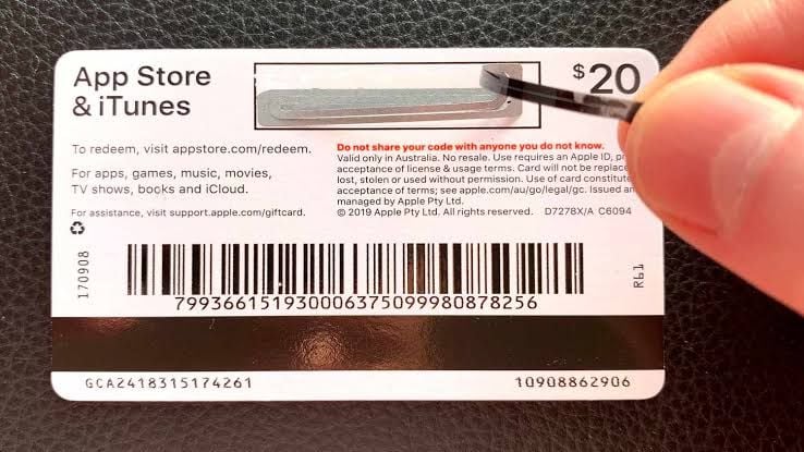 How to recharge Apple Gift Card (CH)