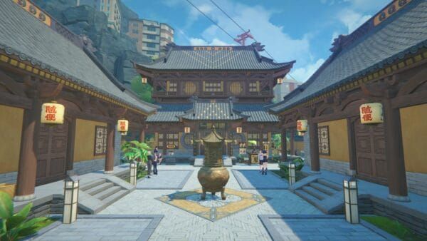 Waifei Peninsula map showing cultural architecture and key locations in Zenless Zone Zero