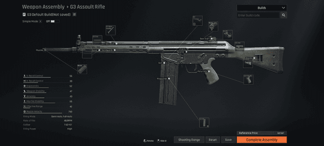 Arena Breakout benchmark screenshot in Northridge Shooting Range showing FPS