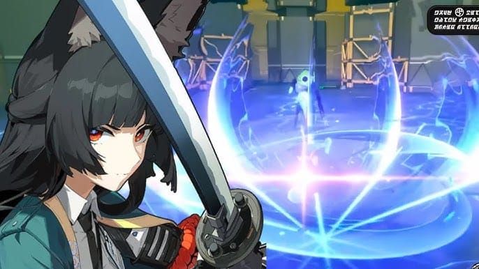 Hoshimi Miyabi character skills and frost abilities showcase in Zenless Zone Zero