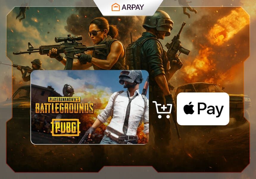 Step-by-step guide for PUBG Mobile Apple Pay top-up process