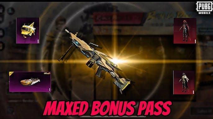 Comparison of PUBG Mobile A14 Bonus Pass Level 30 rewards: Predator Protocol M249 and Luminarch Watcher Speedboat