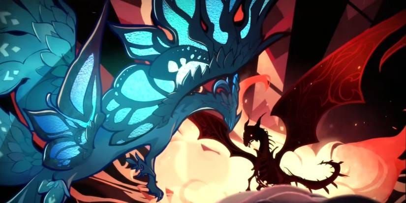 مشهد معركة ملحمية بين دورين ودافالين في جينشين إمباكت خلال الكارثة