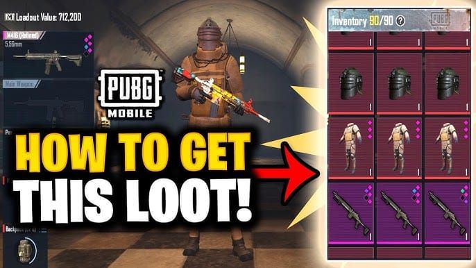 PUBG Mobile Metro Royale optimal farming loadout equipment guide