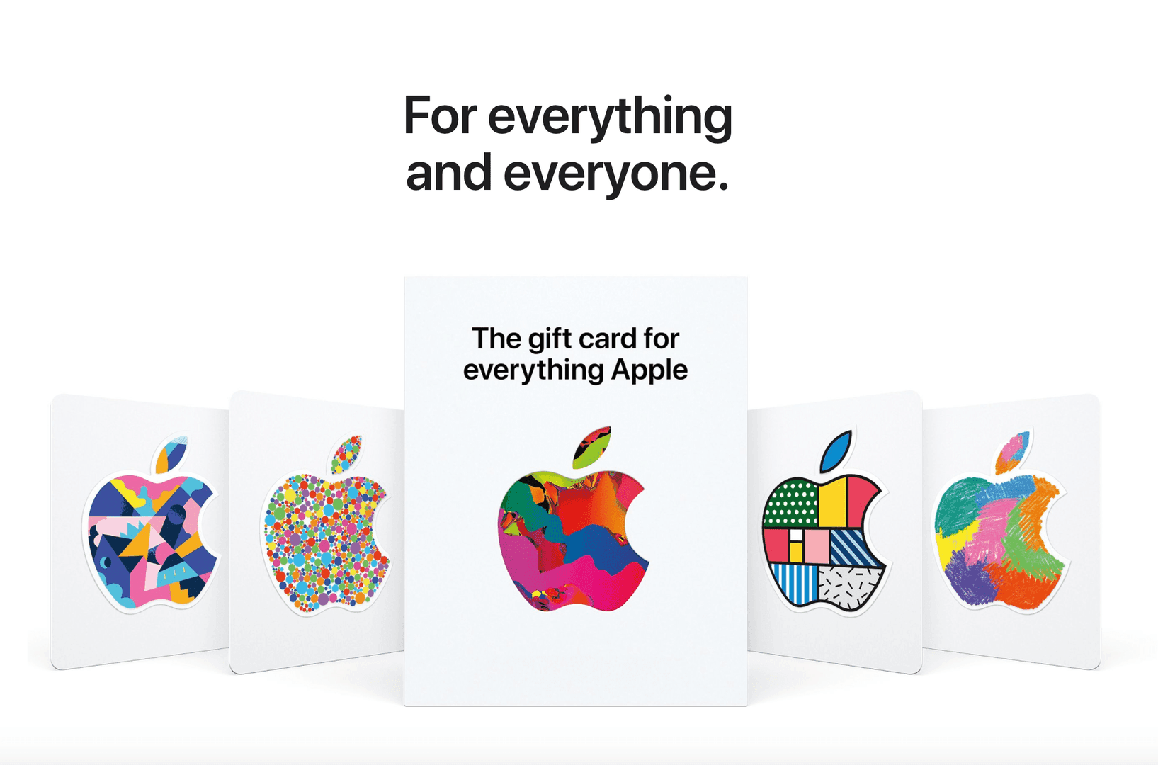 Tabel cu prețurile nivelurilor de stocare iCloud+ cu card cadou Apple