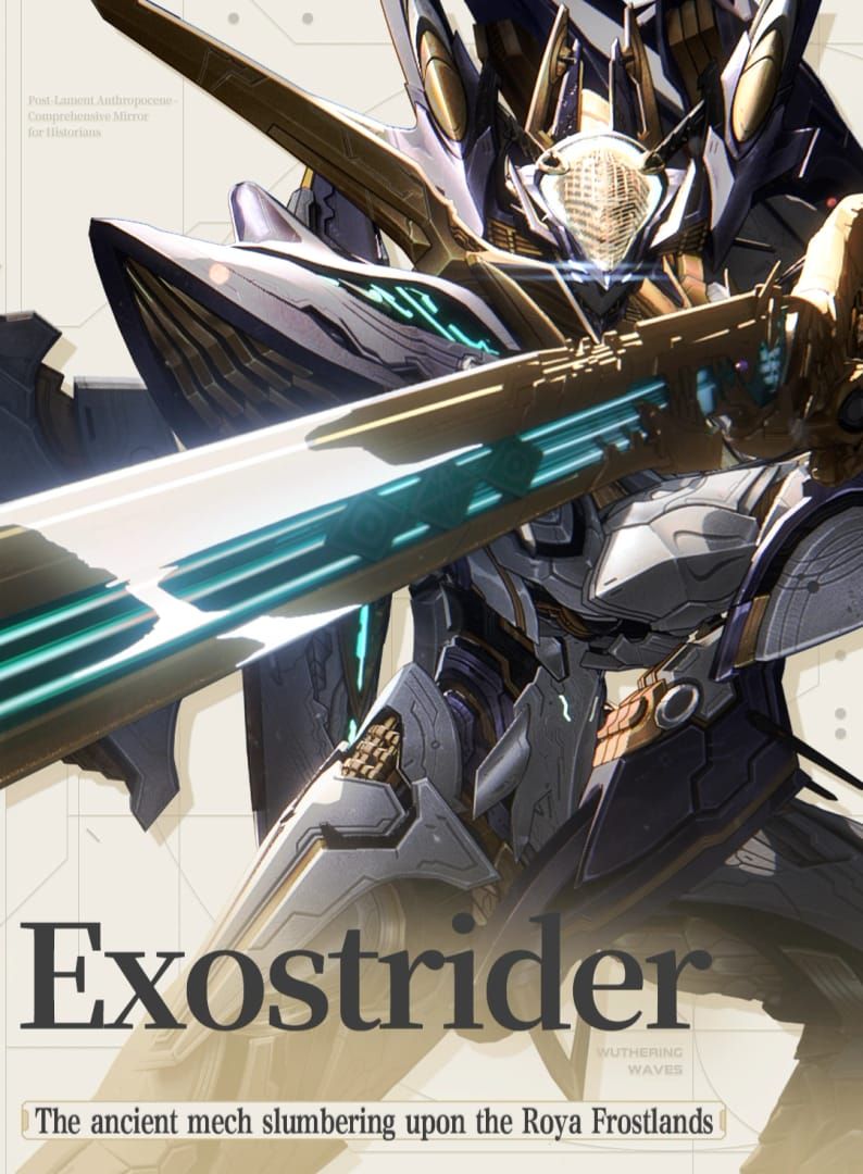 Wuthering Waves Exostrider mecha fight screenshot