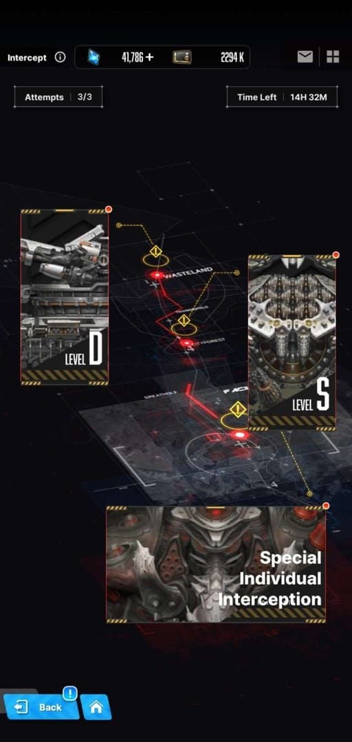 NIKKE迎撃戦ジュエル報酬のスクリーンショット