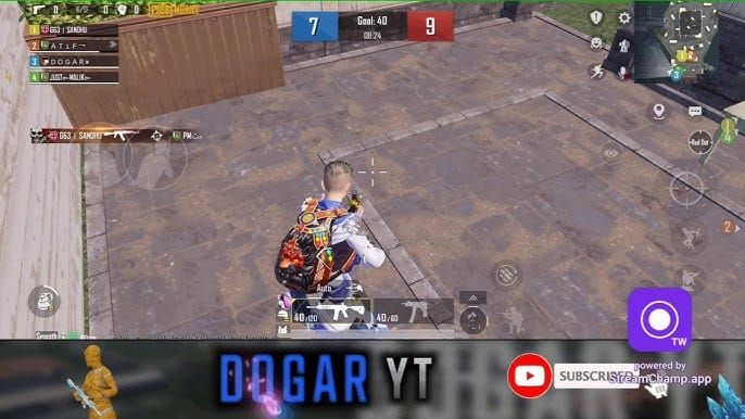 PUBG Mobile UC Team Deathmatch TDM-modus in-game screenshot voor missies