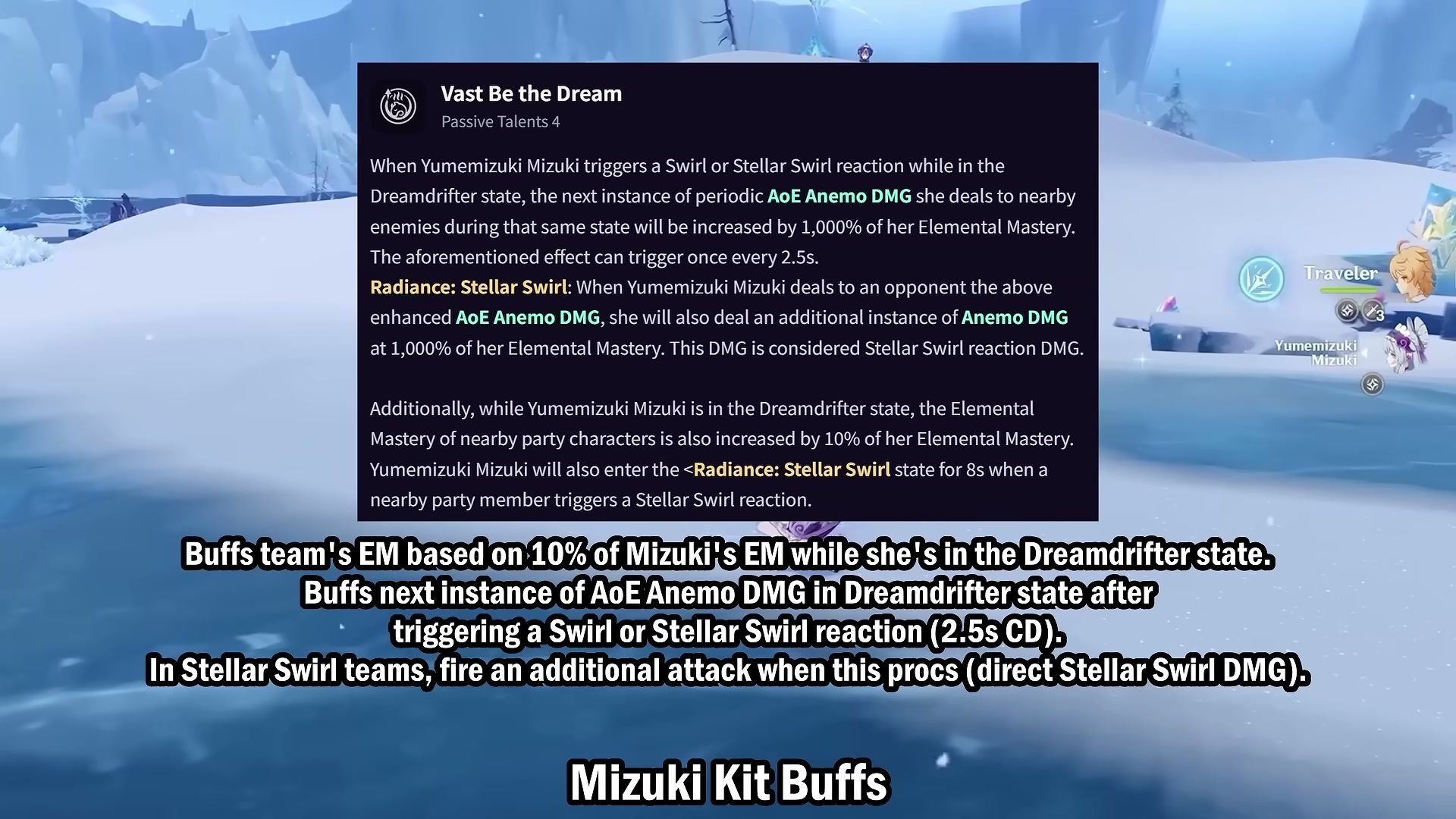 Buff kit Dreamdrifter Yumemizuki Mizuki - Vast Be the Dream