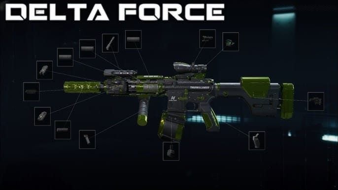 หน้าจอการปรับแต่งอาวุธ Delta Force แสดงการตั้งค่าโหลดเอาต์ CI-19