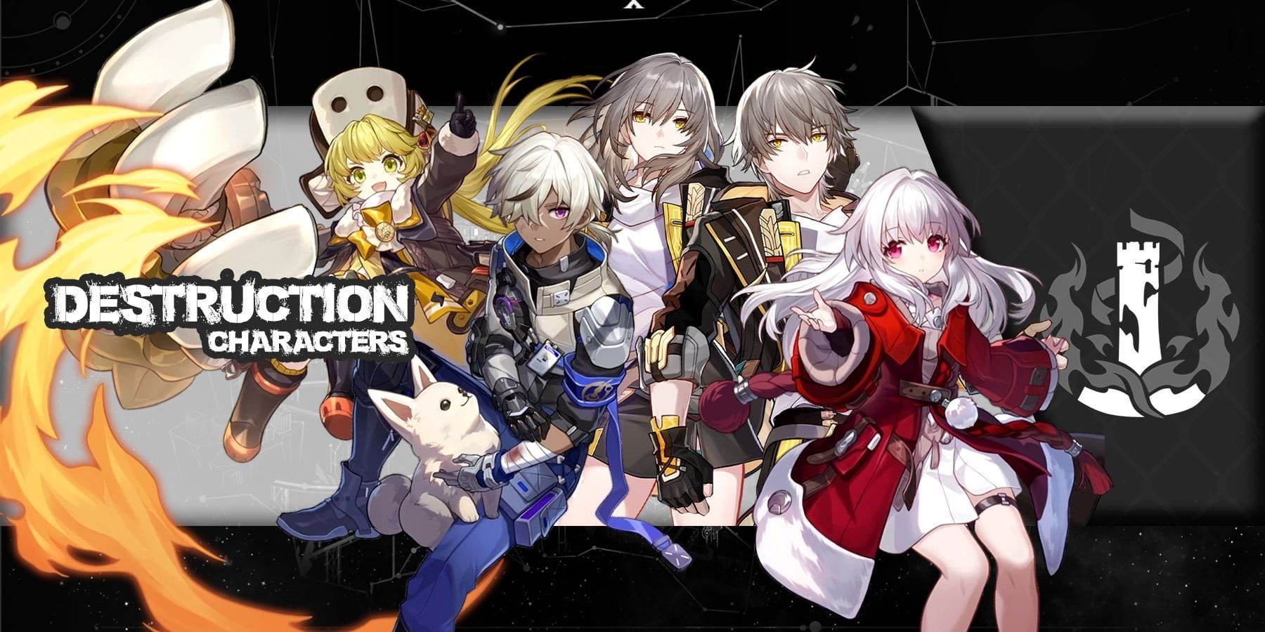 Honkai Star Rail Destruction Path characters including Blade, Clara, and Firefly