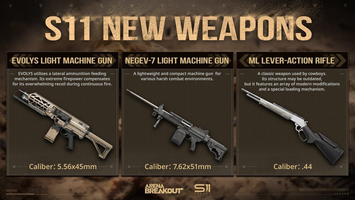 暗区突围内格夫-7轻机枪装备RK-6前握把、DTK-1补偿器和战术枪托的免费第一阶段改装