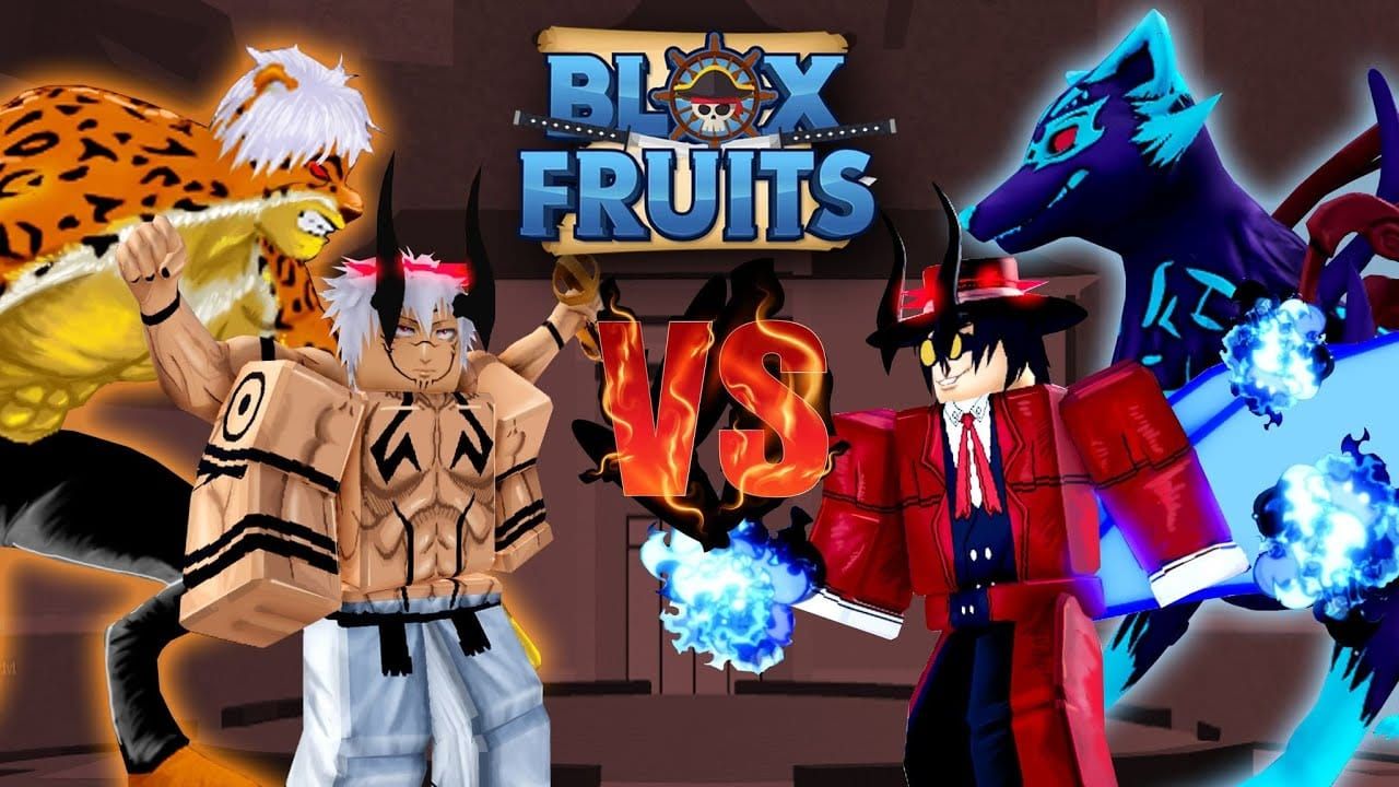 Roblox Blox Fruits 豹果、狐果、毒液果和佛陀果永久果实对比