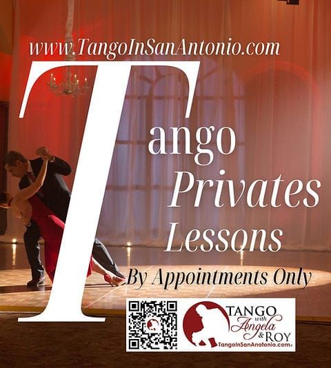 Przewodnik instruktażowy dotyczący prywatnych sesji Tango, zawierający koszty w Diamentach i czas trwania