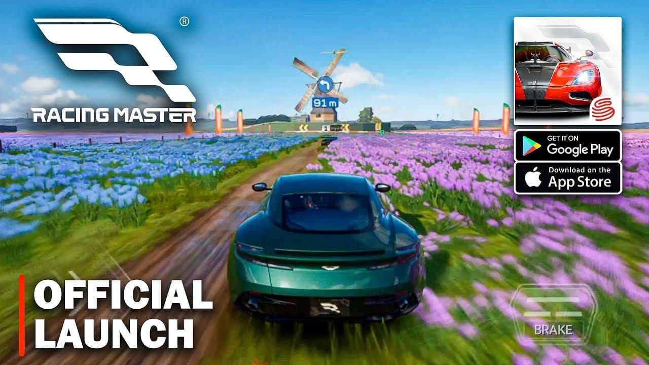 Racing Master player profile screen displaying numeric User ID and SEA server selection