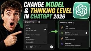 Configuring the thought slider and reasoning intensity settings in ChatGPT Pro