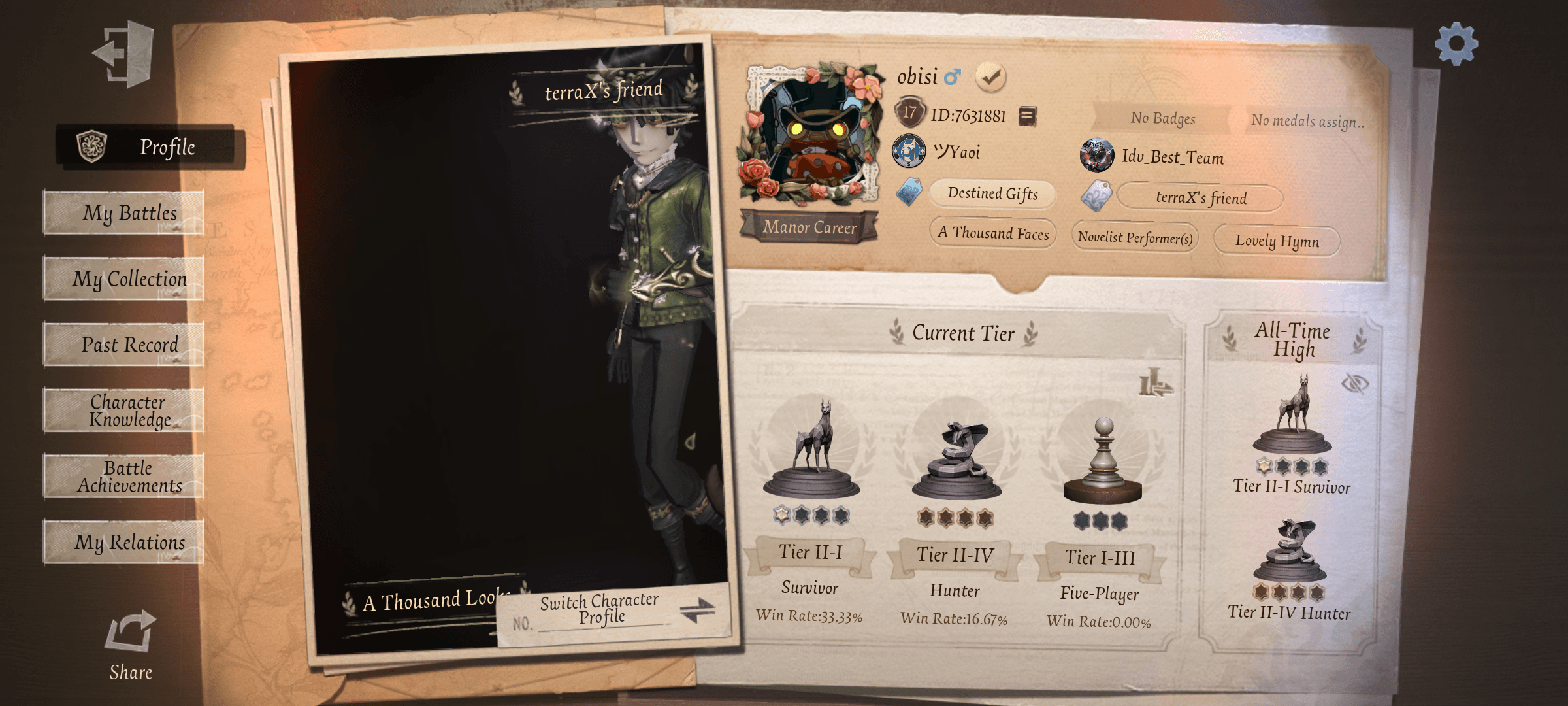 How to recharge Identity V