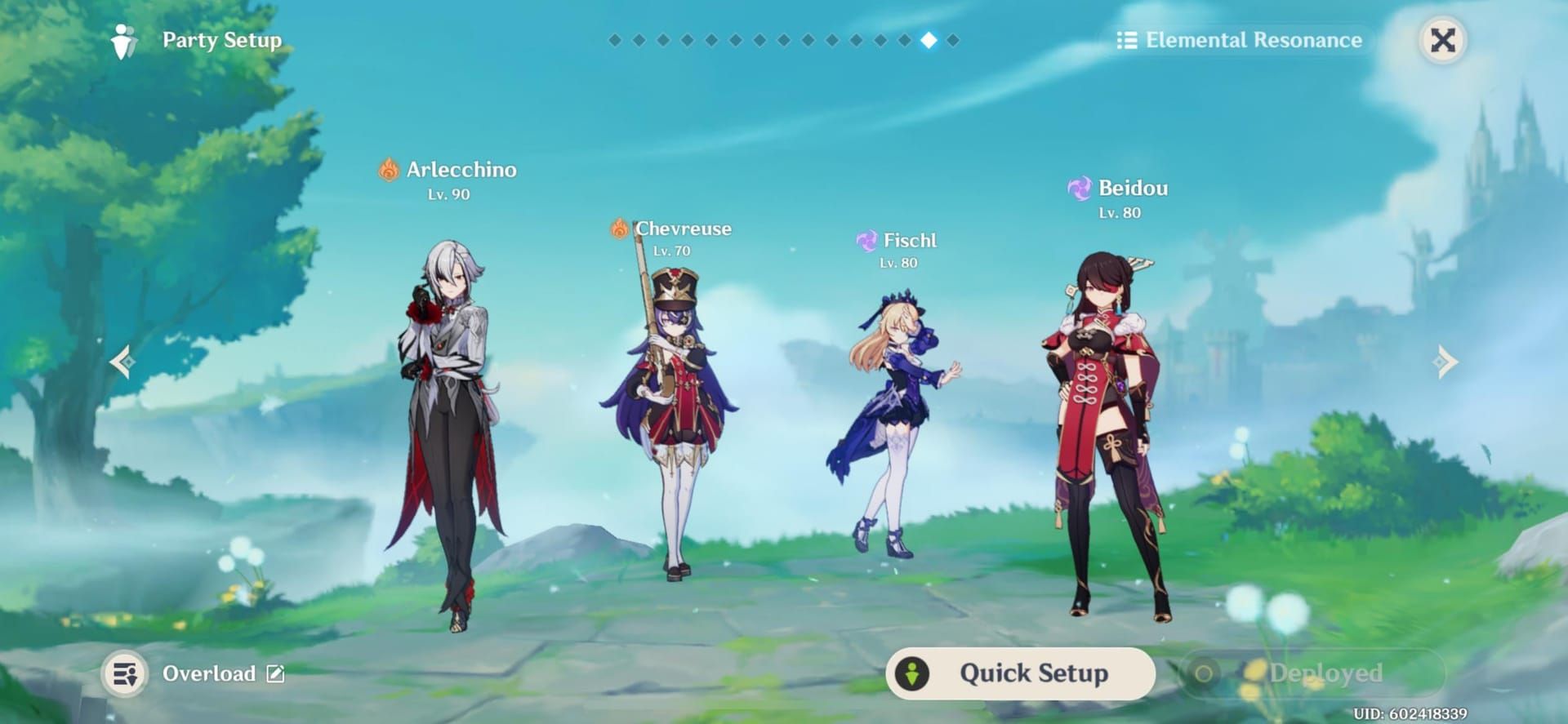 Panduan rajah rotasi pasukan Overload Mavuika Chevreuse Genshin Impact