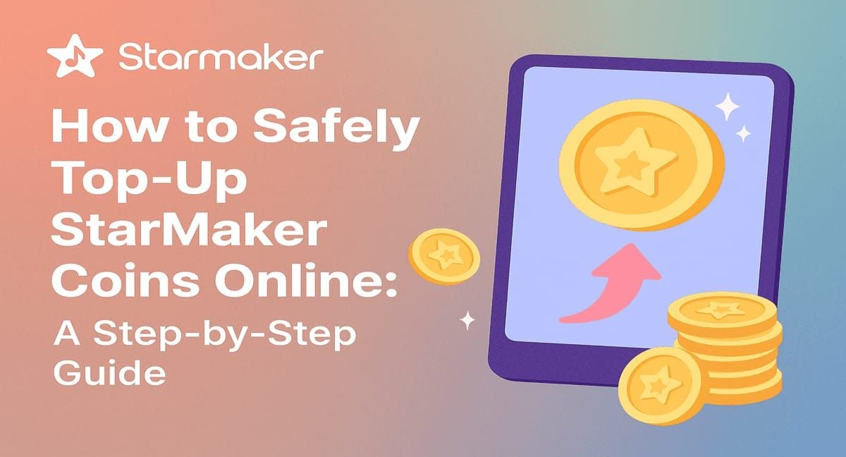 Průvodce krok za krokem pro dobíjení mincí StarMaker Sing Karaoke přes BitTopup