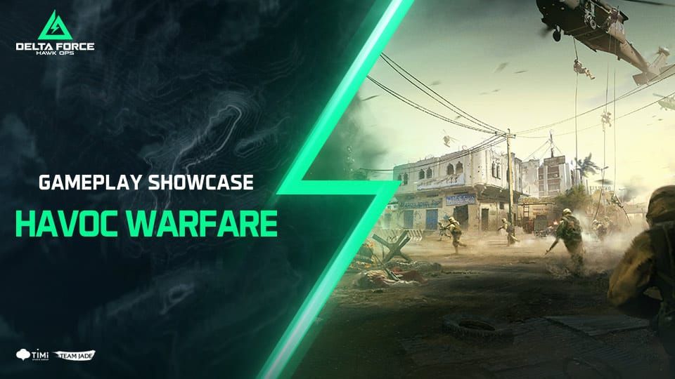 Antarmuka mode Delta Force Havoc Warfare menunjukkan konfigurasi tim 24v24