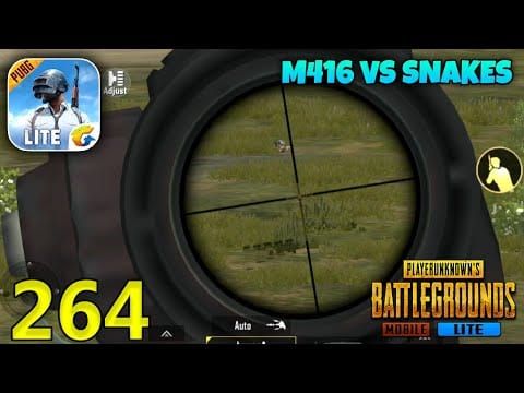 PUBG Mobile professional tournament M416 setup in competitive gameplay