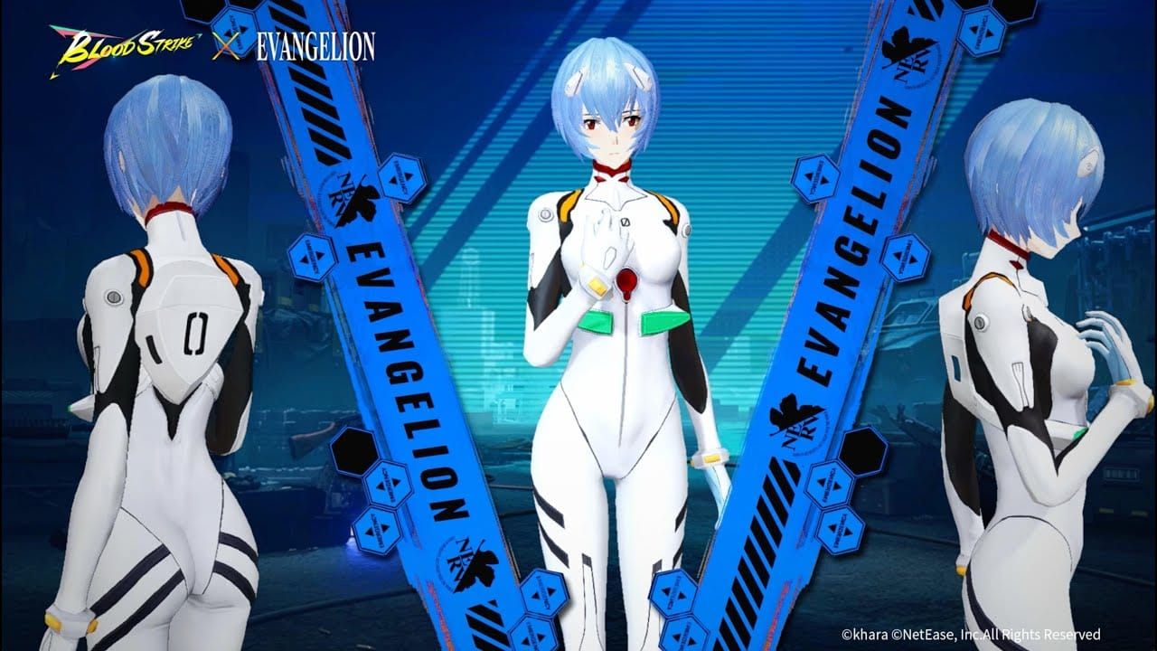 블러드 스트라이크 E.M.T-레이 에바 캐릭터 스킨