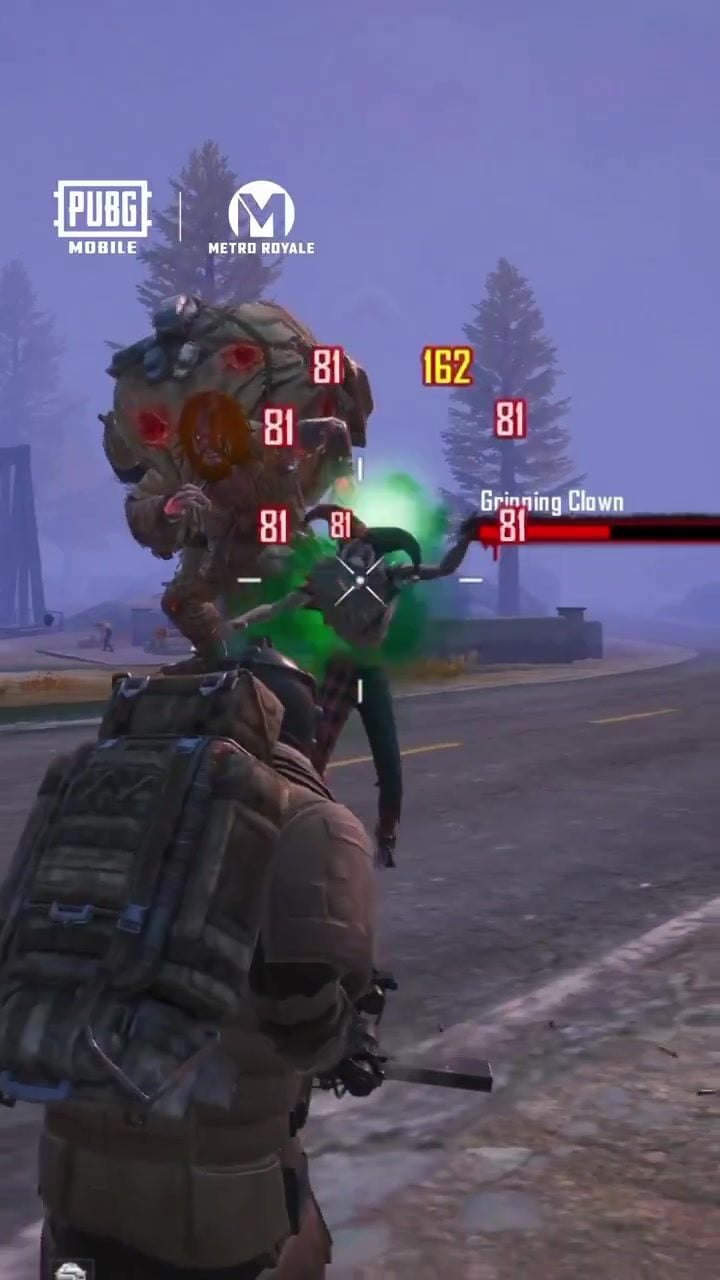 Combate PvE de Metro Royale contra un enemigo mutado en PUBG Mobile 4.7 Beta 3