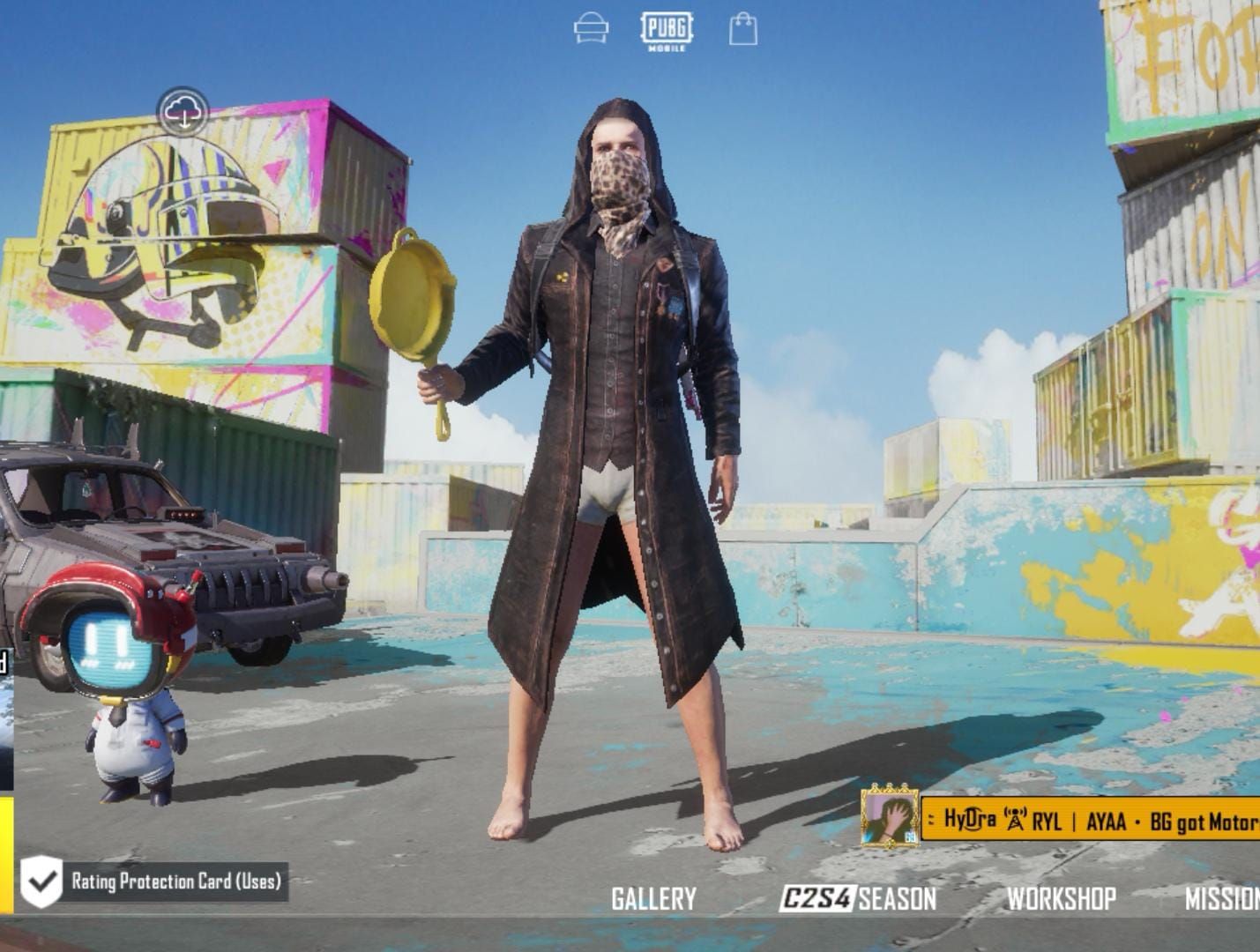 PUBG मोबाइल एबरेंट सर्जन मिथिक स्किन