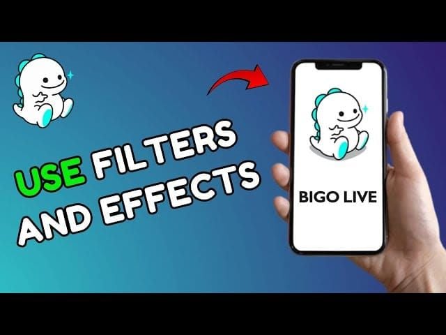 Bigo Live premium streaming features and AR filters interface