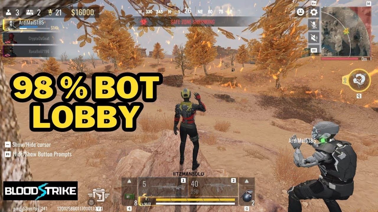 Blood Strike Gold Camo गाइड: बॉट लॉबी ग्लिच (1 घंटा)