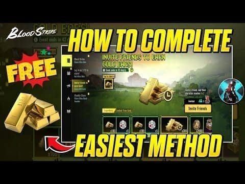 Interface do Blood Strike para selecionar pacote de recarga de 5.000 de Ouro com detalhes de bônus