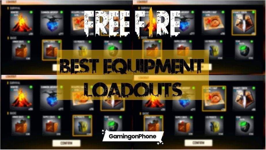 Free Fire op maat gemaakte loadouts voor Solo, Duo, Squad