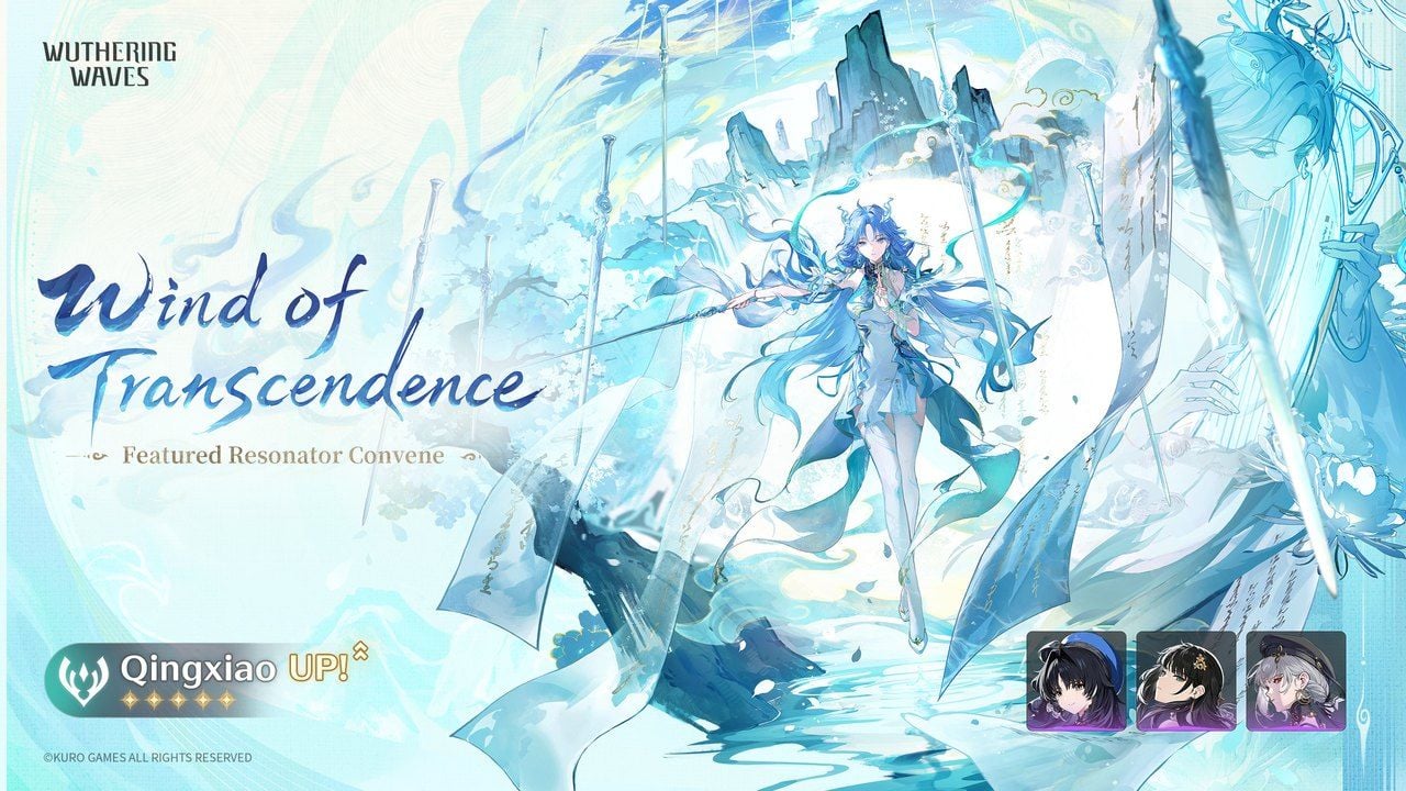 Baner Wind of Transcendence z Qingxiao dla drużyn Tune Strain w wersji 3.6