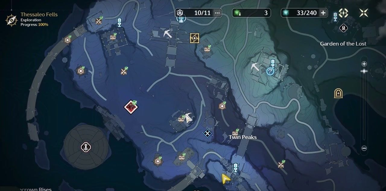 Consejos de Wuthering Waves: Progreso del mapa de exploración y planificación de puntos de ruta