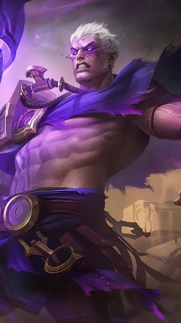 Perfil do personagem Phoveus destacando habilidades anti-mobilidade