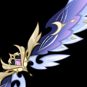 جناح Genshin Impact أجنحة القمر الصامت مكافأة من سجلات القمر