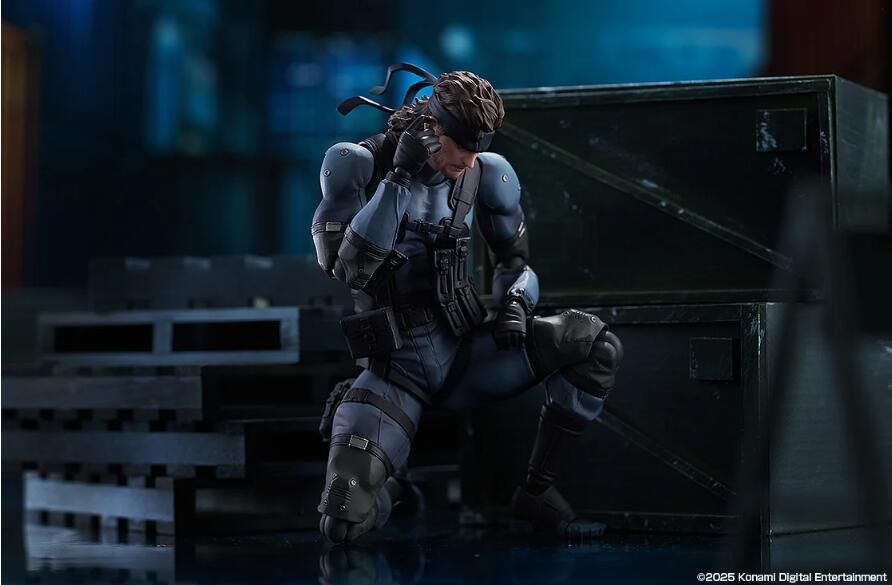 GSC "Metal Gear Solid 2" figma Snake upgraded version of the figure is now available for order