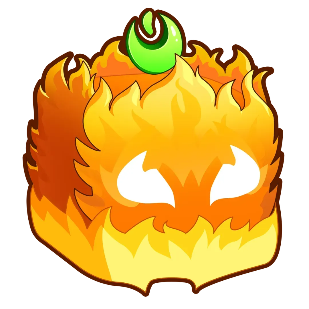 Tangkapan layar skill buah permanen Flame di Blox Fruits