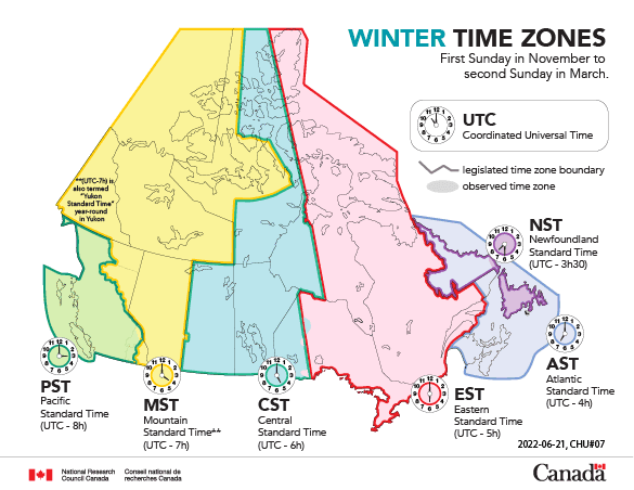 Chamet global time zone map for rotation plan