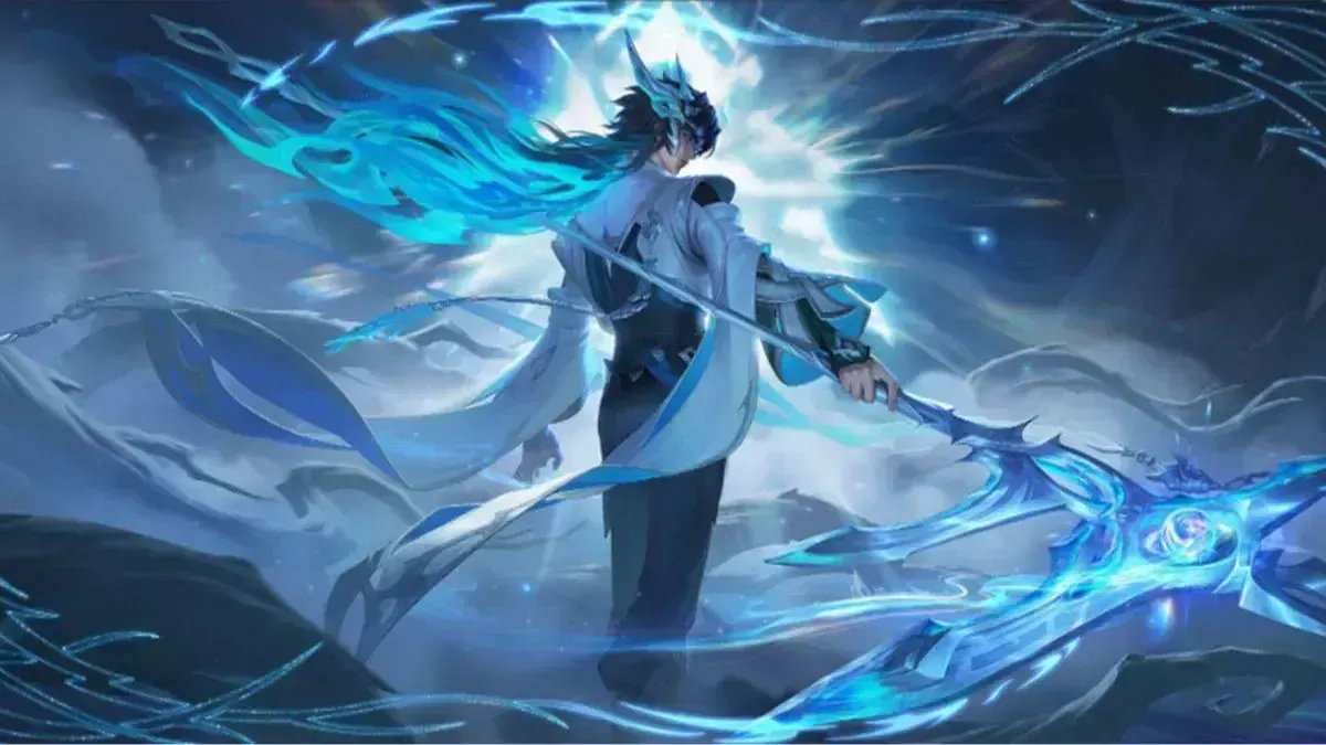 奧格蘭裝備坦克徽章和血魔在王者榮耀中