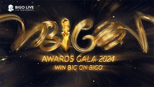 Schermata ufficiale di verifica dell'invito al Bigo Live Awards Gala
