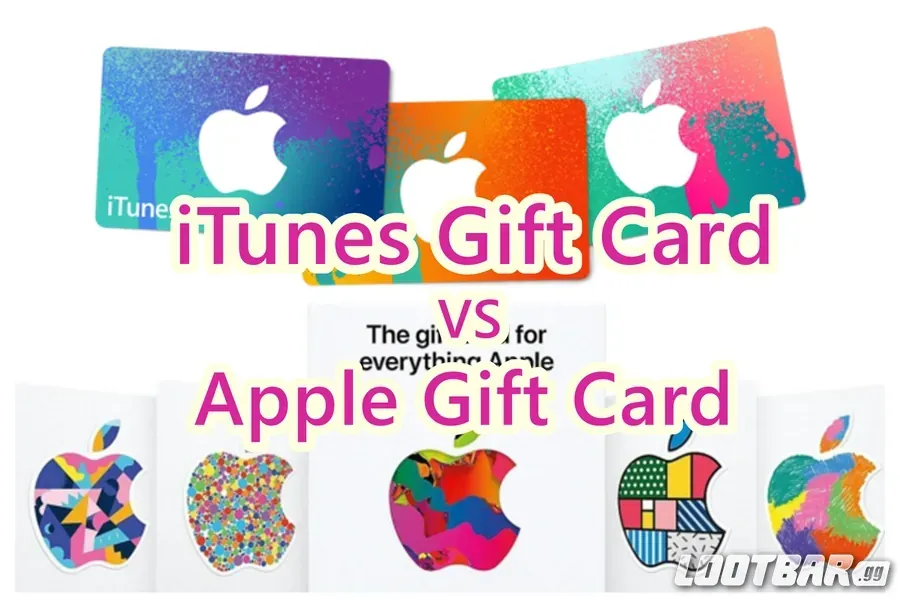 Perbandingan gift card vs kartu kredit Apple Gift Card game
