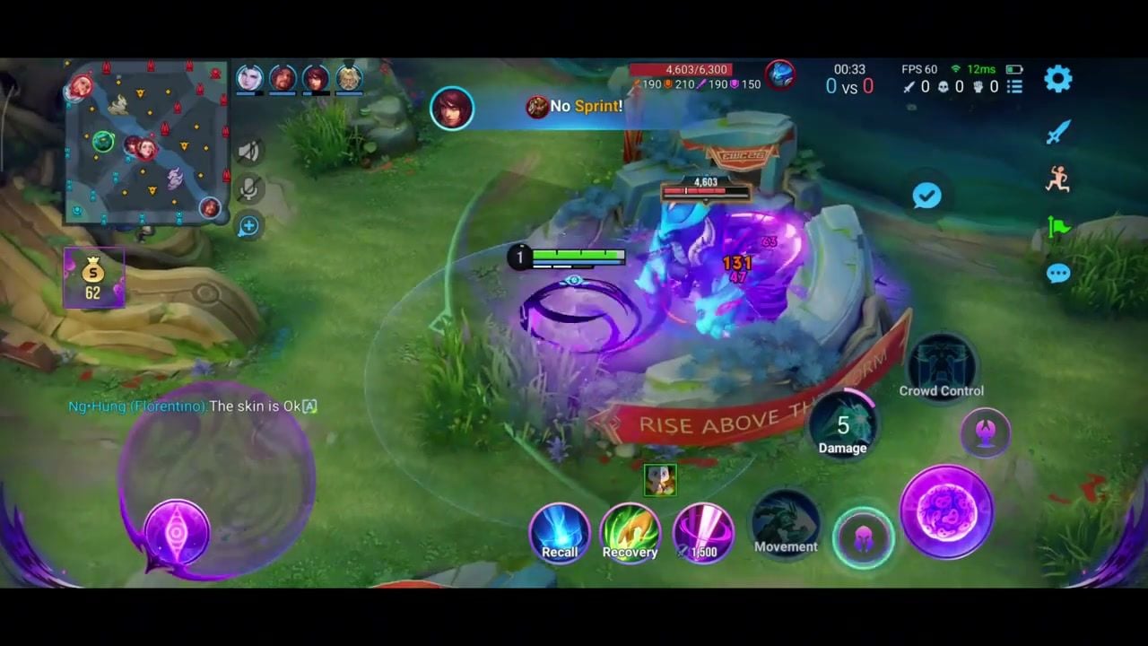 Clear camp jungle Mozi Jiji Honor of Kings di blue buff