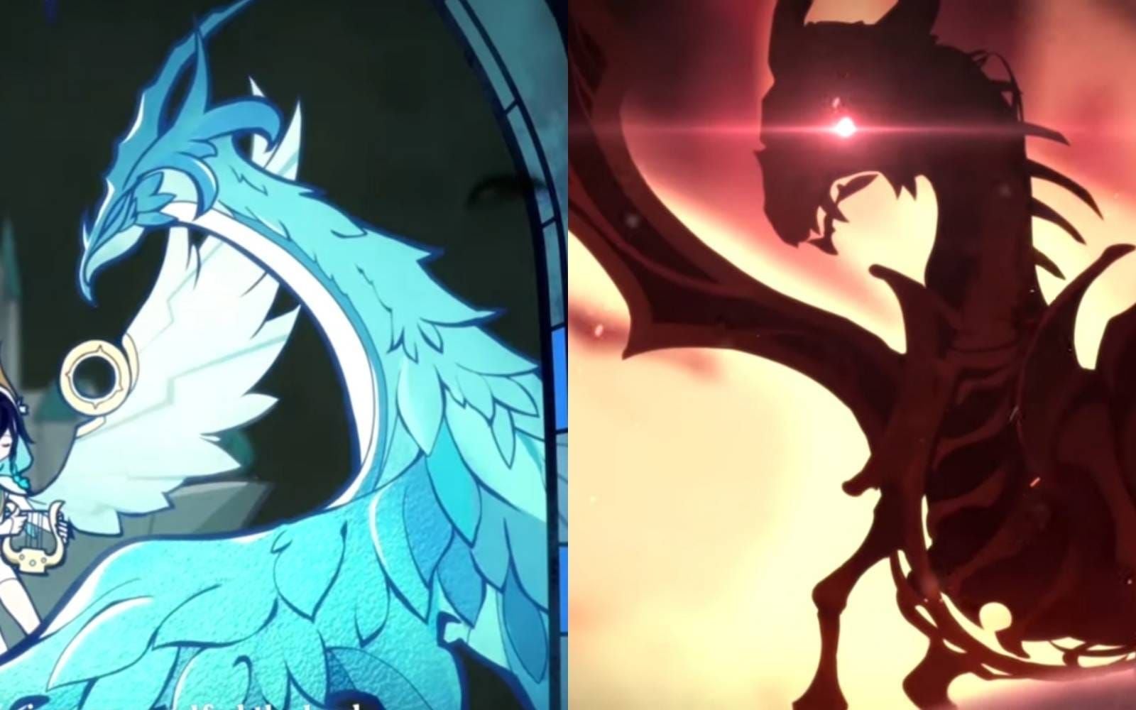 Genshin Impact 6.2 Phase 1 characters Durin and Venti official artwork