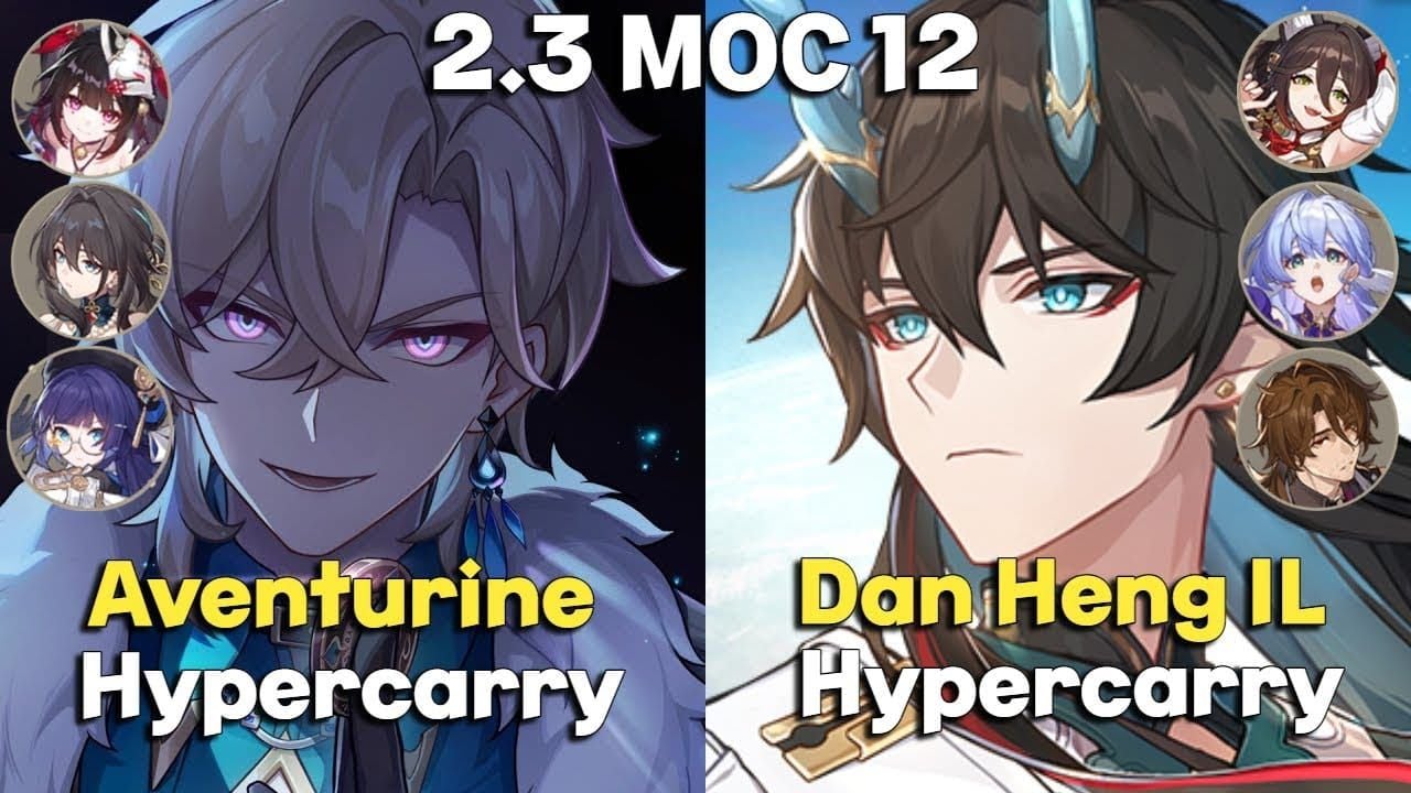 Snímek obrazovky týmu Dan Heng hypercarry v Honkai Star Rail Currency Wars