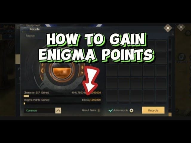 How to recharge Conquer Points