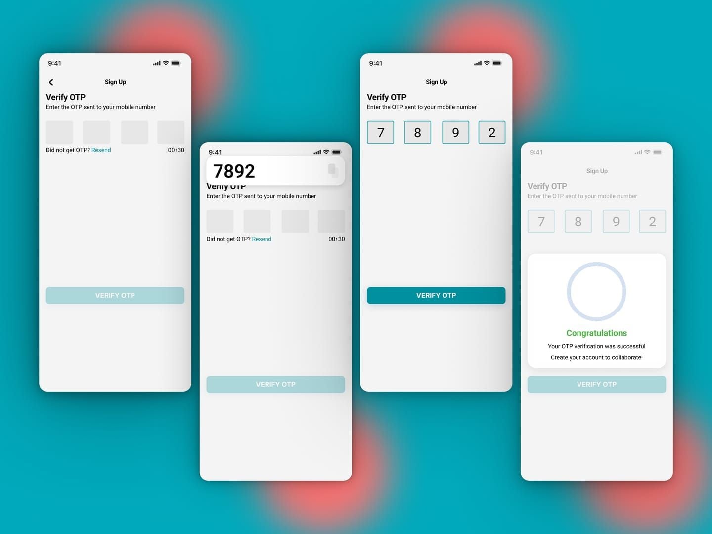Uplive 儲值 OTP 驗證碼輸入畫面