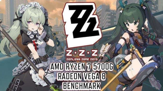 ज़ेनलेस ज़ोन ज़ीरो इन-गेम प्रदर्शन बेंचमार्क इंटरफ़ेस FPS और लोड समय प्रदर्शित करता है
