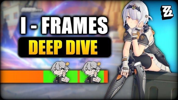 Perbandingan frame kekebalan Perfect Dodge vs Dodge biasa di Zenless Zone Zero