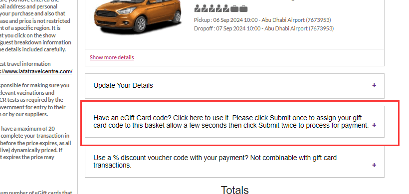 How to recharge RentacarGift Cash Voucher (MY)